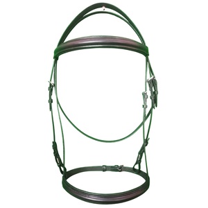 Ensemble de matériel d'équitation Bride faite à la main en cuir véritable pour le confort Top vente abordable équipement d'équitation Tack Set - Product Image 1