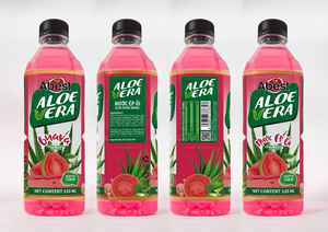 เครื่องดื่มไม่มีแอลกอฮอล์ว่านหางจระเข้และฝรั่งรสผลไม้และน้ำผักเข้มข้น - Product Image 3