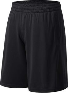 Pantalones cortos atléticos transpirables de verano XL para hombre, ropa deportiva elástica de secado rápido para entrenamiento en el gimnasio, chándales de entrenamiento con Logo impreso hasta la rodilla - Product Image 3