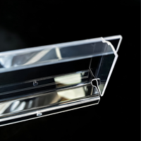 Feuilles de plastique PC en polycarbonate écologiques personnalisées, feuilles fines avec possibilité de pliage et de découpe