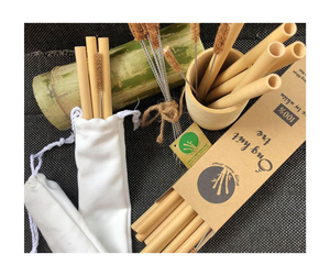 Vente en gros de pailles d'herbe naturelle biodégradables durables pailles à boire écologiques usine du Vietnam prêtes à l'exportation - Product Image 5