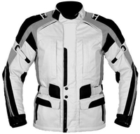 Veste de moto unisexe pour l'aventure, imperméable, en Cordura 3 couches, imprimée, protection CE niveau 2, été/hiver