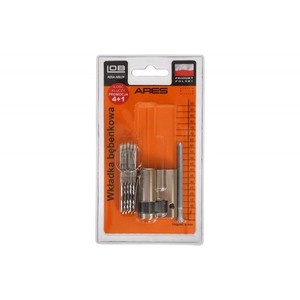 Cylindre de porte LOB ARES WA54 9/30 Nickel (BLISTER PACKAGE) - Product Image 1