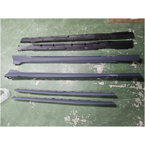 2019-2024 חלקי רכב בחצאיות צד באיכות גבוהה עבור audi a6 s6 שדרוג audi rs6 בצד סגנון - Product Image 2