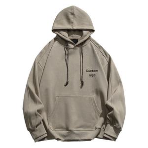 100% algodón diseño de lujo sudaderas con capucha térmicas para hombres sudaderas hechas a medida de gran tamaño para el invierno completo OEM personalización Digital - Product Image 2