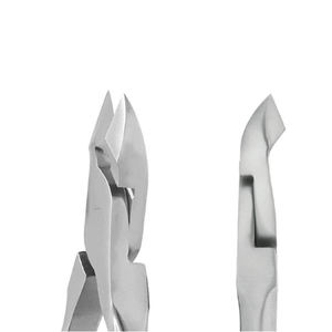 Pince à cuticules personnalisée avec pointe de 7mm, vernis miroir, coupe-ongles en acier inoxydable avec poignée unie - Product Image 6