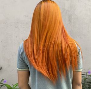 ผู้ขาย Top 2022ลูกไม้ด้านหน้าวิกผมสีส้มมนุษย์ผมขยายดิบเวียดนามผม - Product Image 6