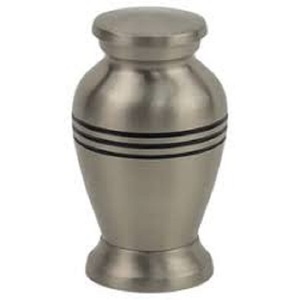 Urna de metal de nuevo diseño, suministros funerarios para cenizas humanas, la mayoría de las urnas de latón sólido, urnas de cremación personalizadas al por mayor - Product Image 1