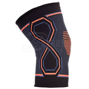 Top qualité Fitness Compression manchon nouveauté anti-dérapant genou manchon personnalisé respirant genou manchon - Product Image 4
