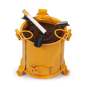 Cendriers en métal pour tabac, intérieur et extérieur, pour la maison et le bureau, cendrier artisanal pour cigarettes et cigares - Product Image 2