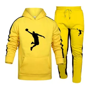 Chándal deportivo de baloncesto para hombre, ropa informal y urbana, Material de alta calidad disponible con logotipo personalizado y diseño, para invierno - Product Image 4