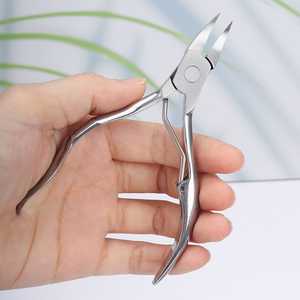 Professional Custom Logo Double Spring Nail Clippers Toes Dead Skin <b>Trimming</b> Nipper Manicure Cuticle Nipper - Product Image 5