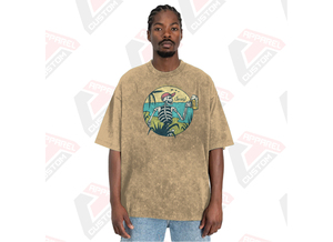 T-shirt d'été écologique en denim délavé à l'acide pour femmes élégantes doux à la mode confortable - Product Image 5