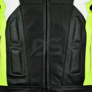 Chaqueta de Motociclista de Cuero Vacuno de Alta Calidad para Invierno, Servicio OEM, Ligera, Transpirable, MOQ Bajo - Product Image 5