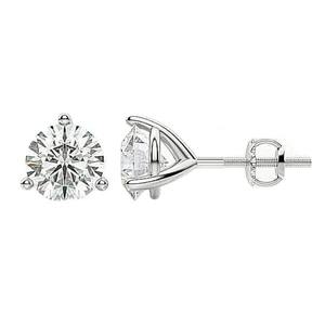 Boucles d'oreilles en diamant Moissanite étincelant les plus vendues ou tenues décontractées ou tenues de soirée et célébrations disponibles au prix d'exportation - Product Image 2