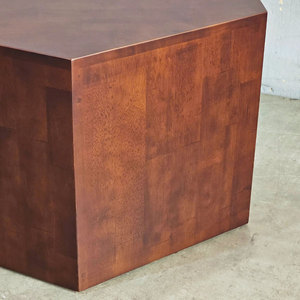 Handmade Hexagonal Natural Wood <b>Sofa</b> <b>Table</b> Minimalist Farmhouse Design Durable Tea <b>Table</b> Set for Living Room TT68234 - Product Image 3