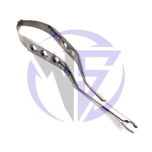 Aplicador de Clips para Aneurisma Estilo Bayoneta Yasargil de Alta Calidad, 8.5 Pulgadas, Instrumento de Neurocirugía y Neurología Fabricado por Wenquar - Product Image 3