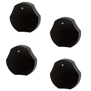 ชุดเปลี่ยนปุ่มหมุนเตาไฟฟ้าและแก๊สสแตนเลส 4 ชิ้นสำหรับ 74009592CM - Product Image 5