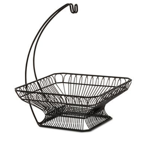 Tough Home Modern Kitchen Fruit Bowl <b>Wire</b> <b>Basket</b> Oval Iron Storage Food Organizer Holder Metal <b>Wire</b> Fruit <b>Basket</b> for Dining Room - Product Image 3