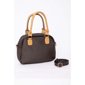 Bolso de Mano y Hombro con Cierre y Múltiples Compartimentos para Café, Accesorio de Ropa Elegante - Product Image 2