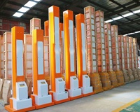 Cabines de peinture électrostatique automatiques XCWDTDR Changhe avec robot de pulvérisation haut-bas pour la peinture de l'acier