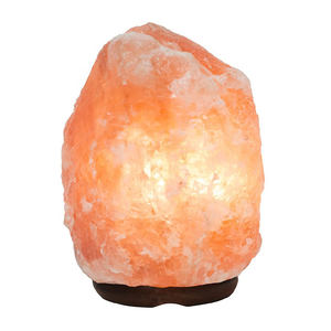 โคมไฟตั้งโต๊ะทรงธรรมชาติโคมไฟเกลือหิมาลายันงานฝีมือจากปากีสถาน - Product Image 3