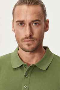 Polo con estampado de tendencia unisex para hombre, camisetas de manga corta de verano para hombre, camisa con cuello vuelto - Product Image 3