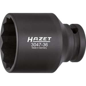Hazet 12-Point Square Impact <b>Socket</b> 1/2''-High Quality Product - Product Image 1