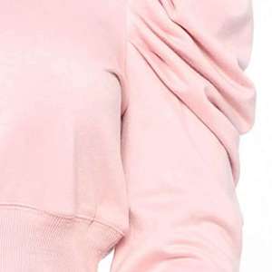 Ensemble de survêtement imprimé en coton pour femmes à capuche à manches longues haut pantalon de jogging respirant XL tenue solide pour Fitness vêtements de détente - Product Image 6