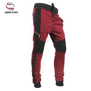 Pantalons de survêtement en polaire unisexe pour temps froid Pantalons en polaire lourds lavés Pantalons thermiques d'hiver Pantalons pour hommes - Product Image 1
