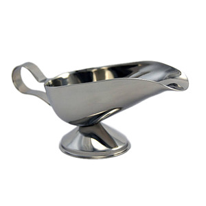 Vintage Luxury Stainless Steel Steak Sauce <b>Gravy</b> Dressing <b>Boat</b> Sauce Cup - Product Image 1