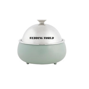 Calentador de alimentos de metal, cazuela de lujo de diseñador con acabado personalizado, nueva olla caliente de metal de calidad superior - Product Image 1