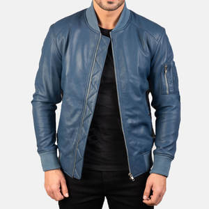 Vestes en cuir pour hommes, nouvelle mode personnalisée, meilleur design, haute qualité, grandes poches, imperméables, coupe-vent, toile respirante, taille XL - Product Image 3