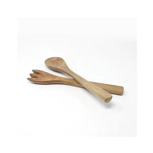 Service à salade en bois, cuillère fourchette couteau dîner ensemble de couverts vente en gros en bois de haute qualité dernier produit de haute qualité - Product Image 2