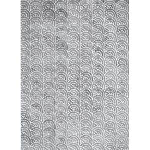 พรมขนสัตว์ทอมือลายเรขาคณิตสีเทาดำสไตล์คลาสสิก ขนาด 9x12 ฟุต รูปทรงสี่เหลี่ยมผืนผ้า พรมปอกระเจาสำหรับบ้าน เทคนิคการทอแบบแบน-Tahn-17 - Product Image 1