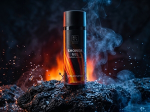 Gel douche et shampoing parfumés 2-en-1 pour hommes 250 ml – Hydrolat de bleuet et D-Panthenol, sans SLS - Product Image 4