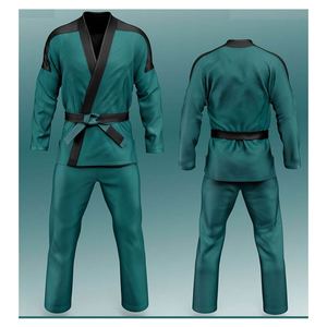 Personalizado Bjj Gi para hombres Kimono De Jiu Jitsu artes marciales desgaste Karate Taekwondo Judo trajes de calidad profesional al por mayor OEM - Product Image 5