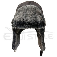 Chapeau d'aviateur Trooper par temps froid en gros unisexe hiver mode Style russe chapeaux Bomber chapeau avec oreillettes pour la neige