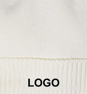 Bonnet en laine mélangée de haute qualité, bonnet d'hiver jacquard uni, fabriqué au Pakistan, bonnet en gros - Product Image 4
