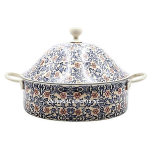 Pot en acier inoxydable pour les mariages saoudien et dubaï, forme ronde, design, nouveau chauffe-plats décoratif en métal pour le Moyen-Orient - Product Image 4