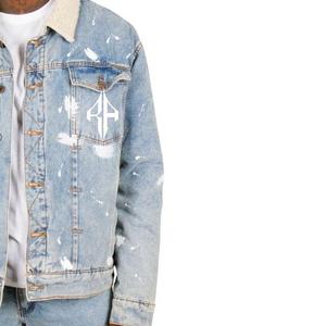 Chándal de Mezclilla de Invierno con Cuello Alto, Color Personalizado, Servicio OEM/ODM, 100% Algodón de Alta Calidad para Hombre - Product Image 6