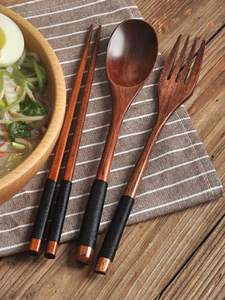 Couverts au design classique en bois de qualité supérieure pour ustensiles de cuisine couverts de fabricants et de fournisseurs - Product Image 6