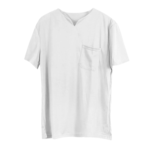 OEM Design de Logo Personnalisé Hommes et Femmes 100% Coton Solide Couleur Gris Clair T-shirt Col Rond Manches Courtes T-shirt Surdimensionné De BD - Product Image 4