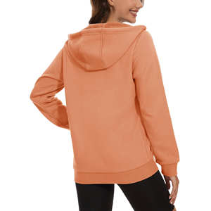 Sudadera con Capucha para Mujer, Tallas Grandes, Personalizada, de Alta Calidad, Manga Larga, Deportiva, de Felpa, con Cierre, Estampada, Diseño Holgado, Cuello con Capucha - Product Image 4