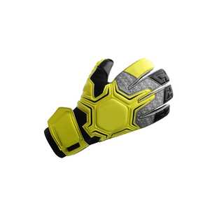 Guantes de Portero de Cuero Premium Personalizables Ajuste Personalizado Venta Al por Mayor Fútbol Latex Grip - Product Image 5