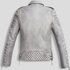Nouveau modèle 2026 – Blouson en cuir unisexe coupe-vent à col montant avec logo frontal, style vintage tendance - Product Image 4