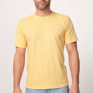 T-shirt uni en coton 100% doux et respirant - Product Image 1