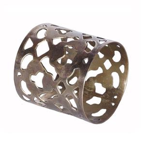 Anillo de Servilleta de Aluminio de Diseño para Decoración de Mesa de Boda, Anillo de Servilleta Decorativo Hecho a Mano, Anillo de Servilleta de Diseño Moderno - Product Image 5