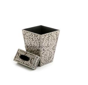 Stylish & Affordable Wooden with Mop Work <b>Waste</b> <b>Bin</b> with a Lightweight Design Perfect for <b>Bedrooms</b> Offices or Living Room Spaces - Product Image 1