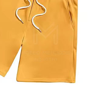 Servicio OEM Conjunto de ropa de verano Camiseta y pantalones cortos para hombre Conjunto de camiseta y pantalones cortos de algodón para hombre En stock - Product Image 5